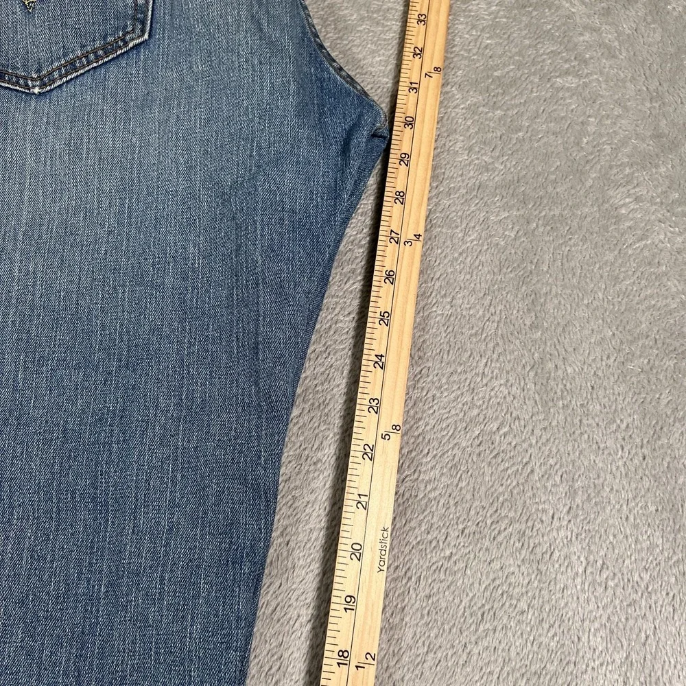 Levis 559 Jeans Mens 36x32 (Fits 38x30) Blue Relaxed Straight‎ Mid Rise Y2K